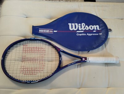 Raraqueta Wilson Aggressor Graphite - Martinéz Azul Violeta 4 3/8