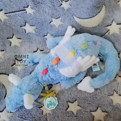 NWT Jellycat SKY DRAGON [LARGE] Blue Rainbow Plush Toy Gift