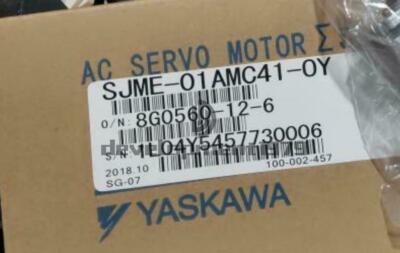 ONE NEW YASKAWA SERVO MOTOR SJME-01AMC4C-OY