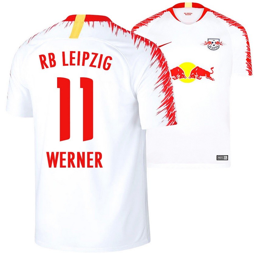 Trikot Nike RB Leipzig 2018-2019 Home - Werner 11 I Heim Red Bull 