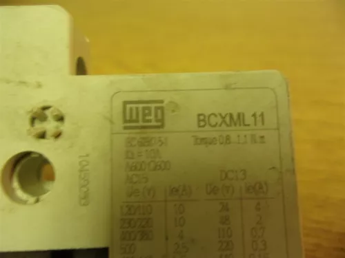 Weg Auxiliary Contact BCXML11 *FREE SHIPPING*