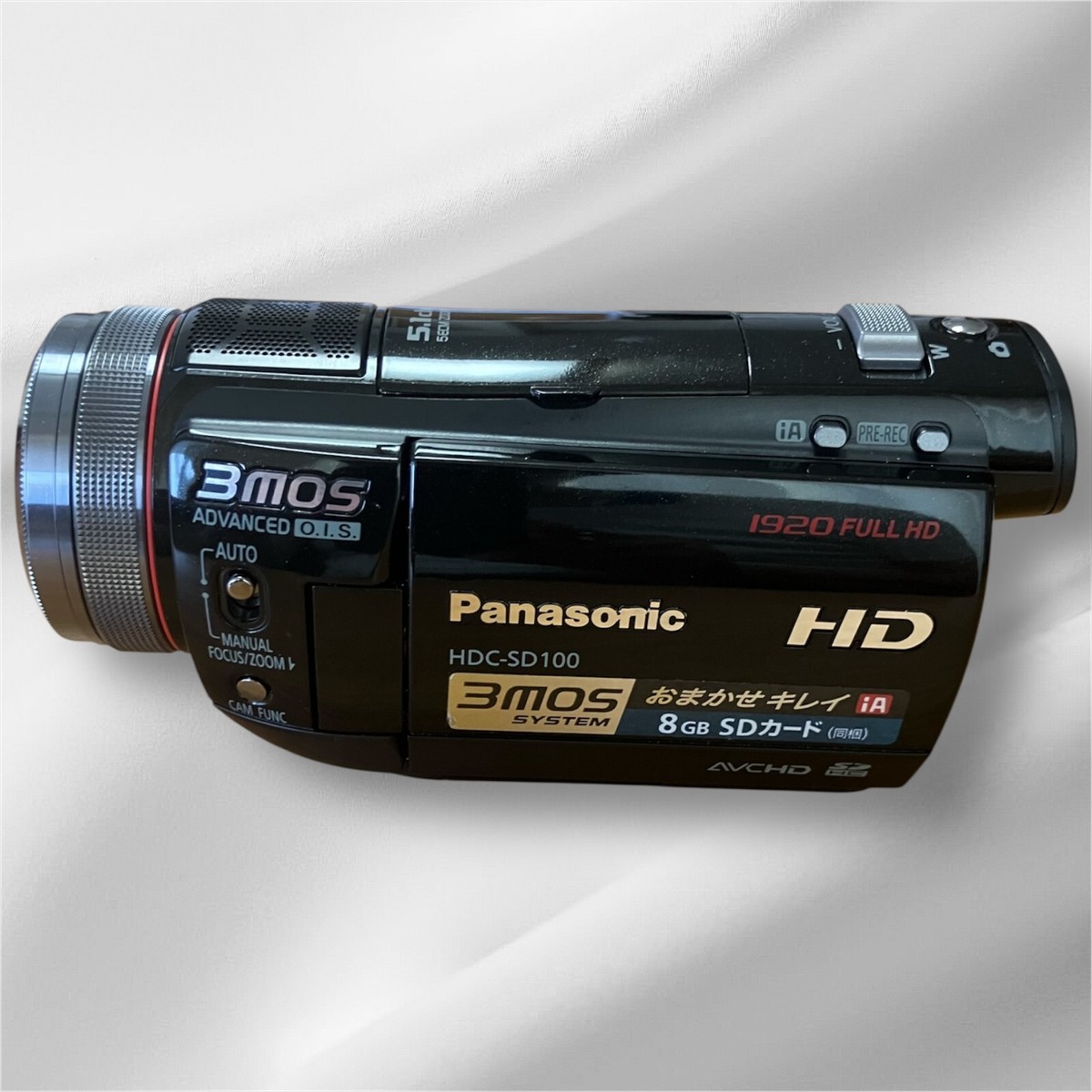 Panasonic デジタルハイビジョンビデオカメラ HDC-SD100-K パナソニック デジタルハイビジョンビデオカメラ ブラック HDC