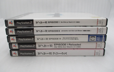 PS2 Xenosaga 1 2 3 , 1 Reloaded Xenosaga Freaks 5Games Japan
