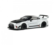 Solido 421437130 Nissan GTR35 GT-R (R35) LibertyWalk LWBK weiss-schwarz 1:43 Mod