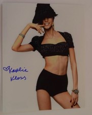 Karlie Kloss Signed Autographed 11x14 Photo Sexy Victoria's Secret Model COA VD