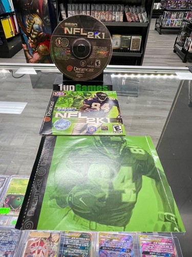 NFL 2k1 für Sega Dreamcast 2000 All Stars Online Multiplayer E für jedermann