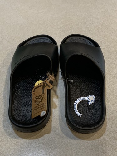 Freewaters Cloud9 Slide Sandal Mens Size 11 Black NWT - Imagen 4 de 7