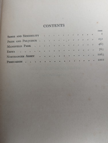 The Complete Novels of Jane Austen, Undated Weathered & Worn, The Modern Library - Picture 9 of 12