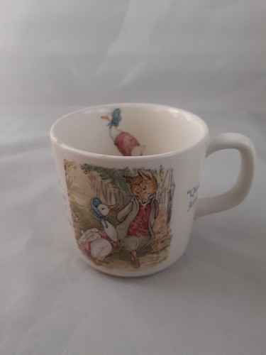 Wedgwood Jemima Puddleduck Cup Beatrix Potter 1984 1st Quality Vintage British - Picture 1 of 8