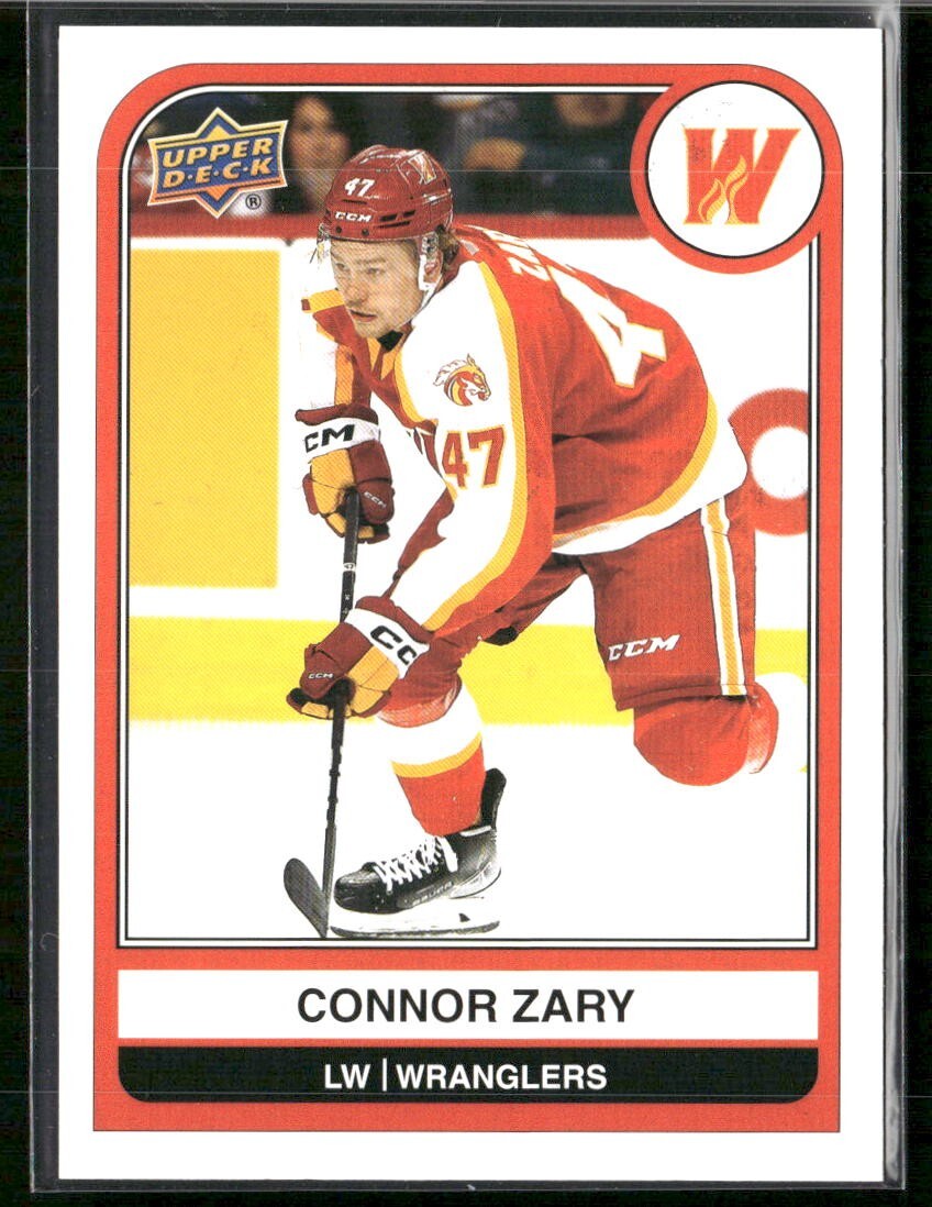 2023-24 Upper Deck Series 2 - Connor Zary #496