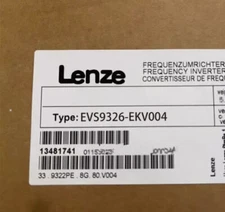 EVS9326EKV004 NEW LENZE EVS9326-EKV004 SERVO DRIVE INVERTER