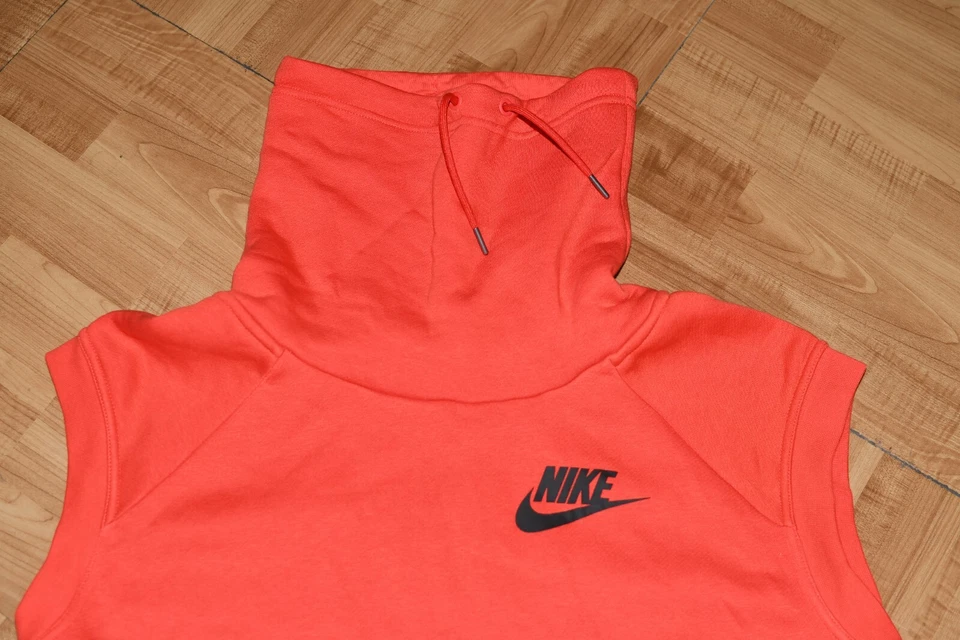 NIKE ROPA DEPORTIVA RALLY EMBUDO CUELLO SIN MANGAS MUJER SUDADERA CON CAPUCHA - MUJER Talla MEDIANA Foto 2 de 4