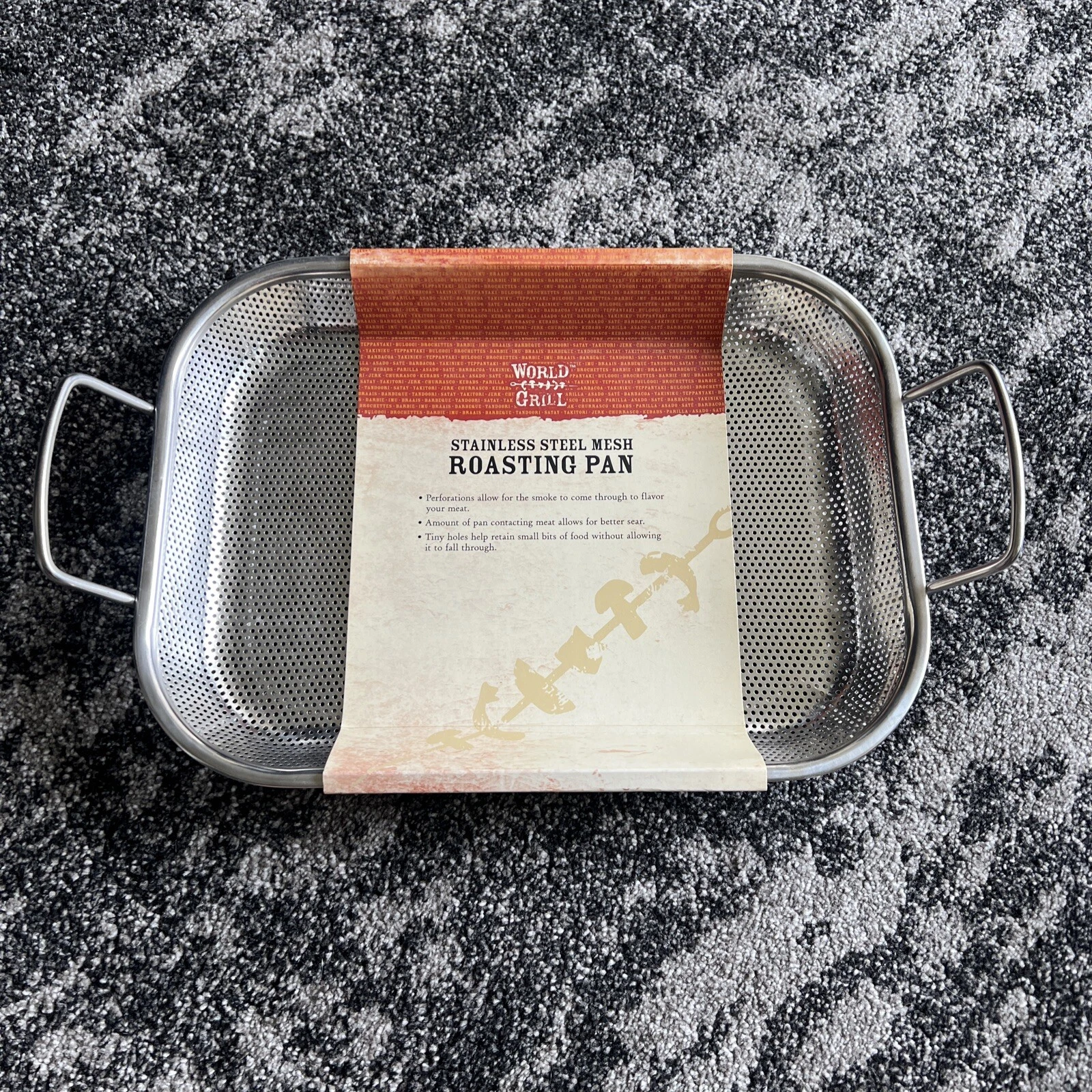 World Market Cost Plus Stainless-Steel Outdoor Roasting pan
Opens in a new window or tab
