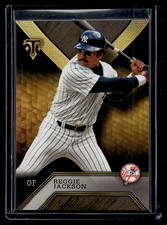 2016 TOPPS TRIPLE THREADS #21 REGGIE JACKSON NEW YORK YANKEES