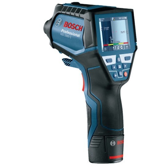 Bosch / GIS 1000C / Temperature Humidity Meter / Bare Tool / Infrared Scanner