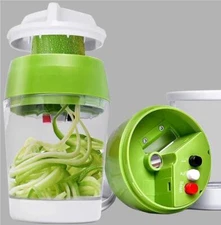 Spiral Slicer Spiralizer Vegetable Cutter Zucchini Pasta Noodle Spaghetti Maker