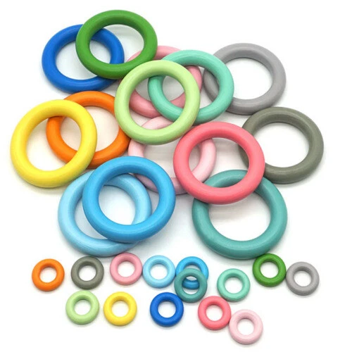 Donut Holz Perlen, Perlen