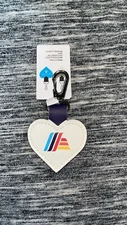 ALDI Quarter Keeper Holder Keychain Heart NWT