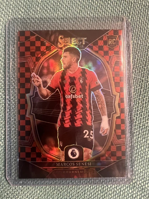 2022 - 23 Select MARCOS SENESI red checkerboard case Hit