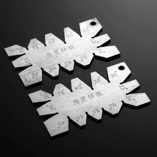1pc Stainless Steel Screw Thread Cutting Angle Gage Gauge Lathes Measuring Tool