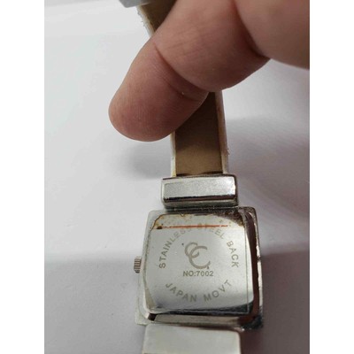 CC women\'s watch. Large white square face. CC women main image 2
