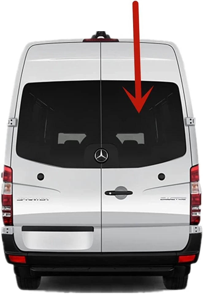 Fit Dodge Freightliner Mercedes-Benz Sprinter Passenger Right Back Window Glass Foto 2 de 4