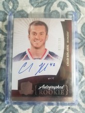 2010-11 The Cup Hockey Autographed Rookie Chad Kolarik 70/199