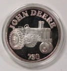 1oz .999 Fine Silver John Deere 730 Round