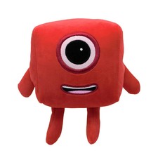 Cartoon Number Plush Dolls Educational Toy for Kids Gift Set
