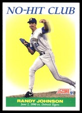 Randy Johnson 1991 Score #700 Mariners MLB READ FREE SHIPPING AutographDen