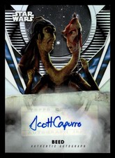 Topps Star Wars - Scott Capurro as Beed - AUTO