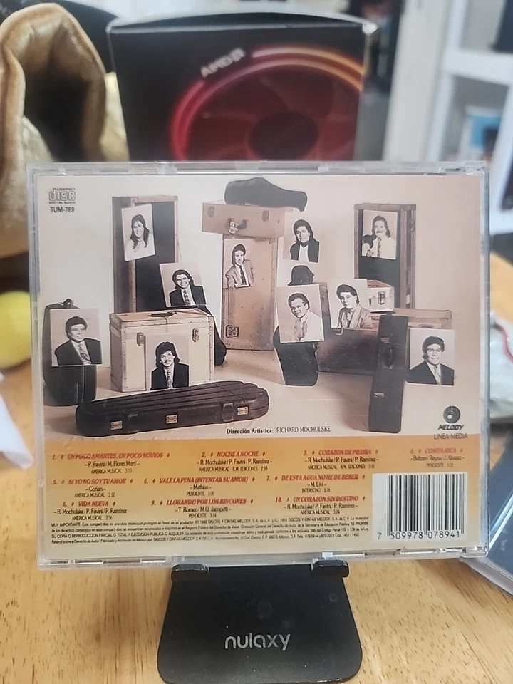 Campeche Show Un Poco Amantes Un Poco Novios CD  1992 Melody Foto 3 de 4