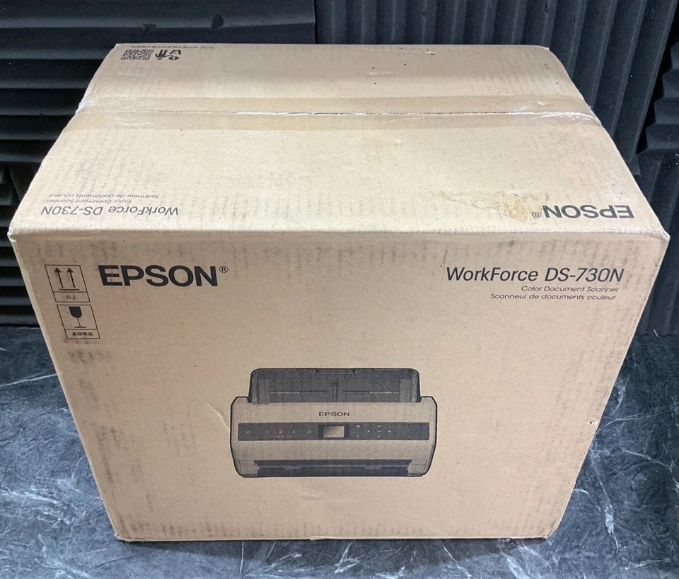 Epson DS-730N USB3 Ethernet Duplex Scanner B11B259201✨🔥✨NEW! SEALED INSIDE!✨🔥✨ - Image 3 of 4