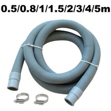 0.5-5M Drain Waste Hose Extension Pipe Kit Universal Washing Machine Dishwasher