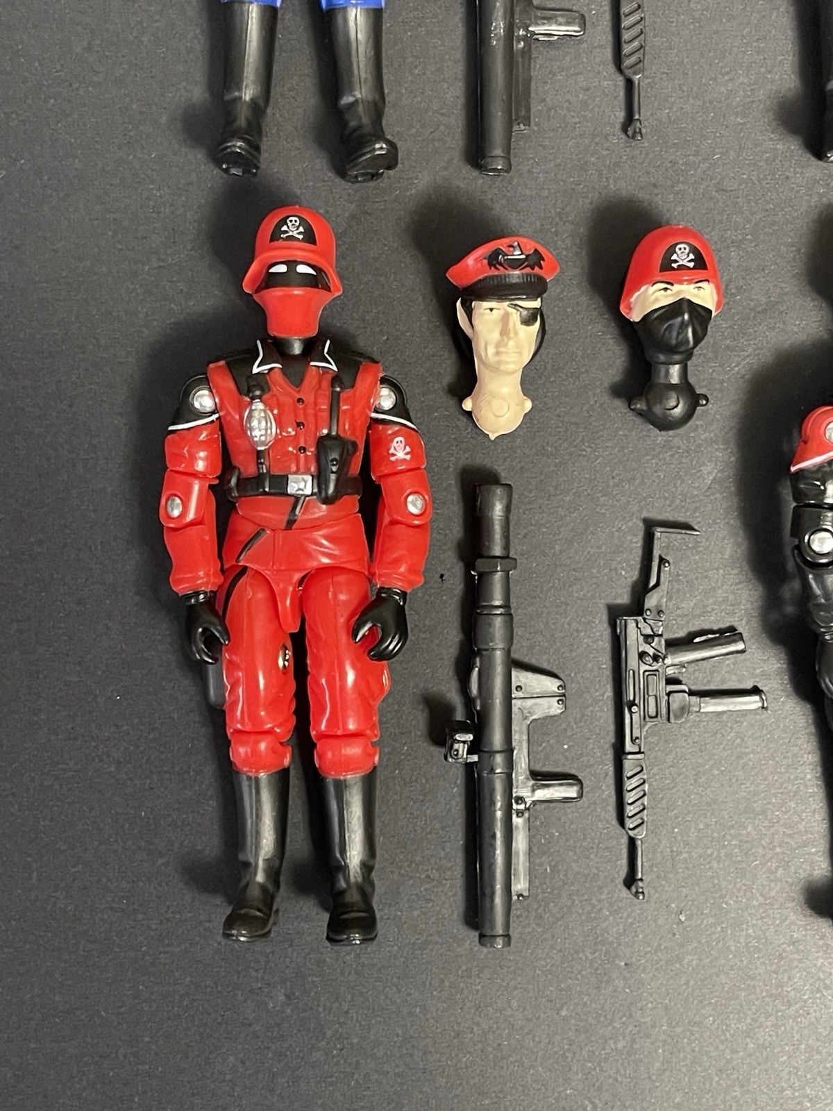 Gi Joe LadyJayeToys Shadow Trooper 4 Pack Red Shadow Trooper Lanard Fox