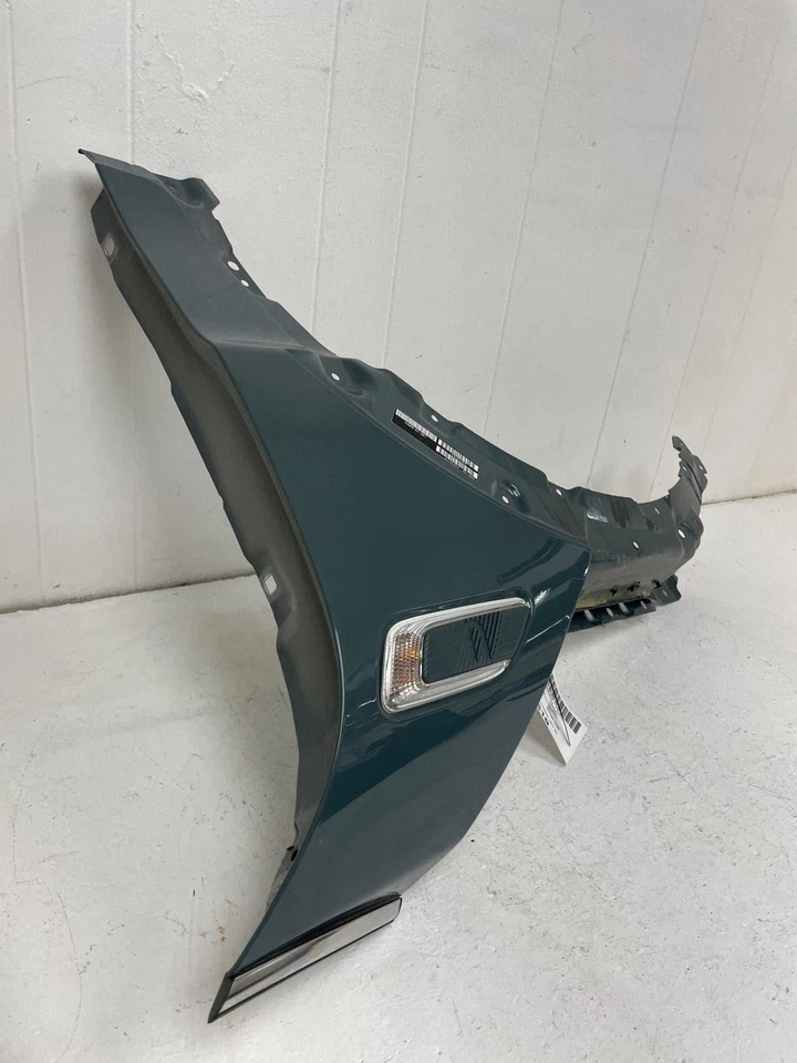 2024 MINI COOPER CLUBMAN S FRONT LEFT SIDE FENDER PANEL SAGE GREEN METALLIC (C4L - Image 2 of 4