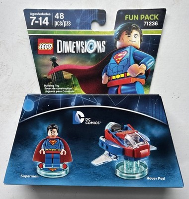 Lego Dimensions Fun Pack 71236 DC Comics Superman Hover Pod Factory Sealed
