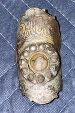 Vintage 1930's Rollfast Bicycle Embossed Head Badge D.P. Harris MFG. New York