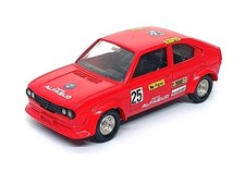 Solido 1/43 Scale Diecast No. 69 - Alfa Romeo Alfa-Sud #25 Race Car - Red