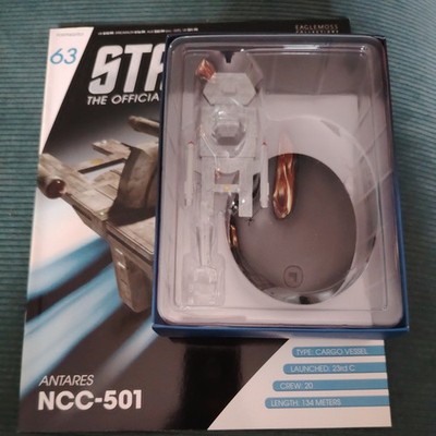 Eaglemoss Star Trek Raumschiffe #63 Antares NCC-501 neu mit Magazin NCC501