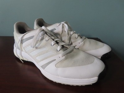 Adidas Mens EQT Primegreen Spikeless Golf Shoes White FX6634 Size 13