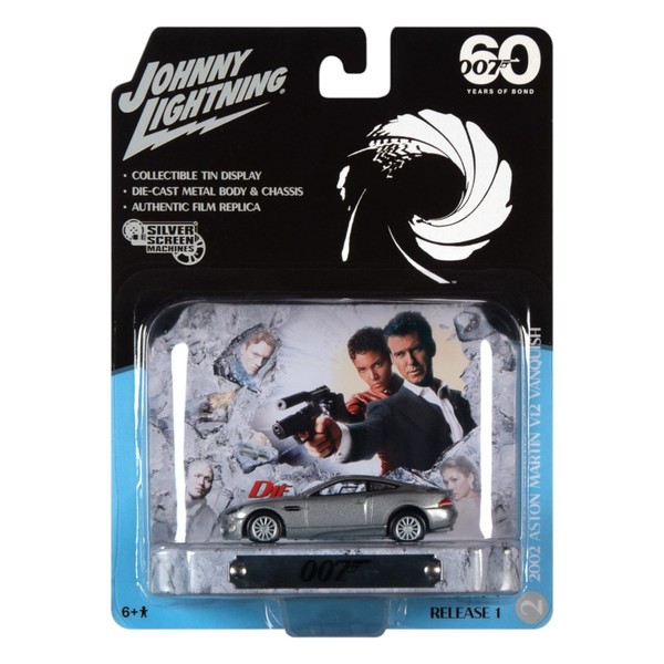 Johnny Lightning - Aston Martin V12 Vanquish - James Bond - Diorama - JLDR016-image