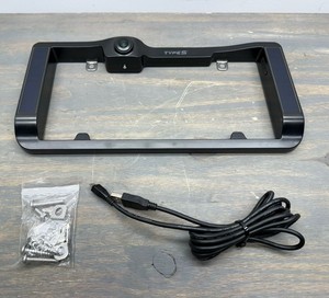 Type S BT530033 Solar-Powered Wireless Backup Camera License Plate Frame