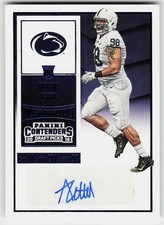 2016 Panini Contenders Draft Picks #237 Anthony Zettel FOOTBALL Penn State