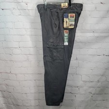 Wrangler Flex Waistband Comfort Solution Series Cargo Pants Mens Size 36x30 NWT