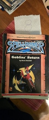 Spelljammer Goblins' Return Advanced Dungeon & Dragons Module TSR 9343 SJS1 