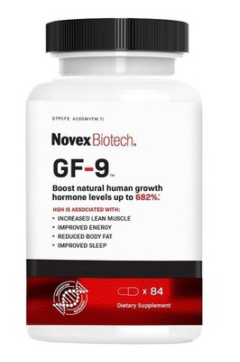 Novex Biotech GF-9 CORE GH Booster 120 Capsules - EXP 2027