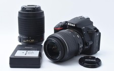 "Mint" Nikon D5500 DSLR Camera w/ AF-S DX 18-55 VR II AF-S 55-200mm 688