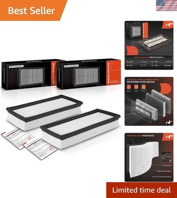High-Performance Engine Air Filter Compatible with Mercedes-Benz C63 AMG & G550