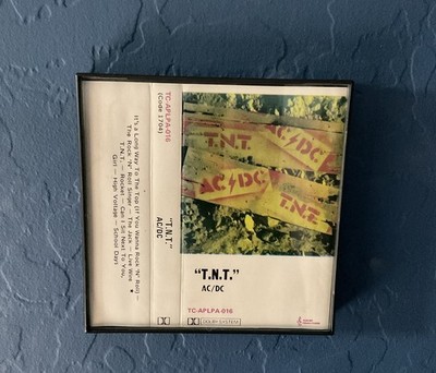 Cassette AC/DC  T.N.T 1975 Hard Rock J Card Only